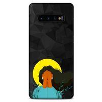 Samsung Galaxy S10 Plus Kılıf Depresyon (9) Kılıf Siyah Mavi