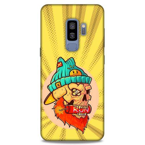 Lopard Samsung Galaxy S9 Plus Uyumlu Kılıf Tattoo's (32) Soft Silikon Kılıf Run