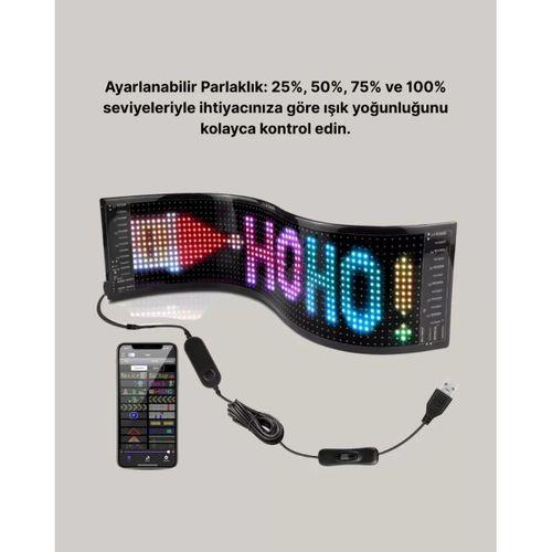 Gece Kullanıma Uygun  Pixel Rgb Led Panel Es Atmosfer Işığı