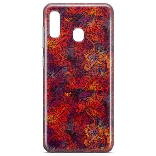 Samsung Galaxy A30 Kılıf Love School Arka Kapak Koruma Desenli Full Koruyucu