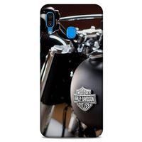 Samsung Galaxy A30 Uyumlu Kılıf Motorsiklet (48) Bumper Kılıf Harley