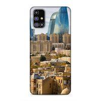Samsung Galaxy M31s Uyumlu Kılıf Azarbaijan (31) TPU Kılıf Bakü Kuleler