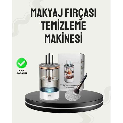 Usb Şarjlı Kompakt Makyaj Fırçası Temizleme Makinesi