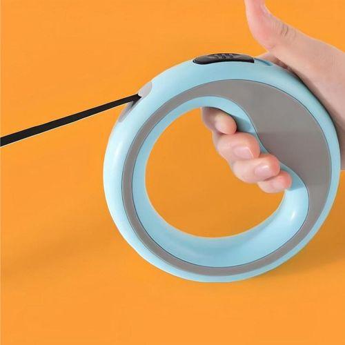 Süslüpati Otomatik Köpek Gezdirme Tasması Mavi 2.5 Metre