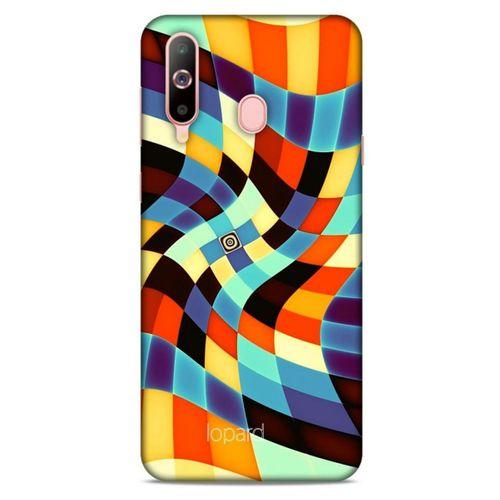 Samsung Galaxy A60 Kılıf Pastel Renkler (28) Arka Kapak Karışık Renkli