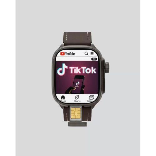 Amoled Ekranlı Akıllı Saat Whatsapp Tiktok Youtube