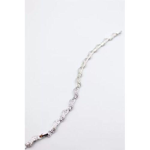 Taşlı Xuping Bileklik - Gümüş