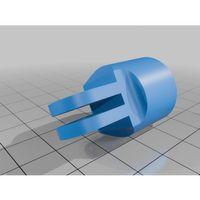 GoPro Destek Vite 1/4 3D Baskı (Bu ürün Sadece Plastik parçadır - Almadan Önce Soru Sorabilirsiniz)