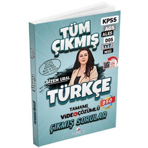 2026 KPSS MEB AGS ALES DGS TYT MSÜ Türkçe Çıkmış Sorular Dizgi Kitap