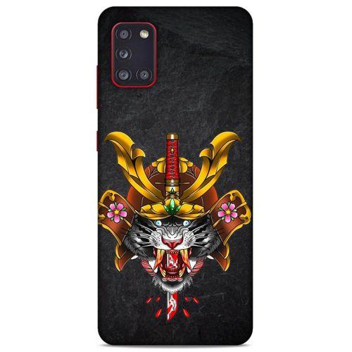 Lopard Samsung Galaxy A31 Uyumlu Kılıf Tattoo's (37) Silicone Cover Siyah