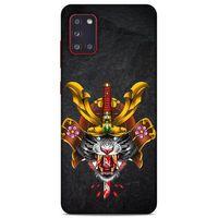 Lopard Samsung Galaxy A31 Uyumlu Kılıf Tattoo's (37) Silicone Cover Siyah