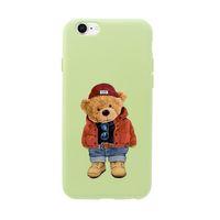 iPhone 6S Teddy Bear Premium Silikonlu Telefon Kılıfı