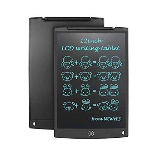 T12 Siyah Writing Tablet Lcd 12 Inç Dijital Kalemli Çizim Yazı Tahtası