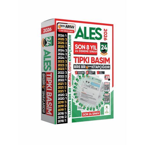 2026 ALES ÖSYM Tıpkı Basım EN EKONOMİK Çıkmış Soru 24lü Deneme Paketi Video/PDF Çözüm Türkiye Geneli
