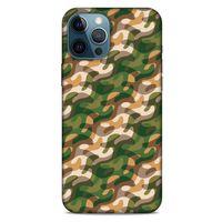 Kamuflaj 95 Apple iPhone 12 Pro Max Kılıf Silikon Kapak