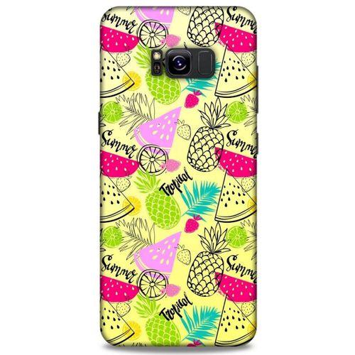 Frutix Meyve Mix 03 Samsung Galaxy S8 Plus Kılıf Desenli Silikon