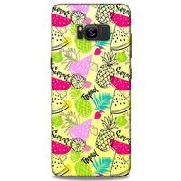 Frutix Meyve Mix 03 Samsung Galaxy S8 Plus Kılıf Desenli Silikon