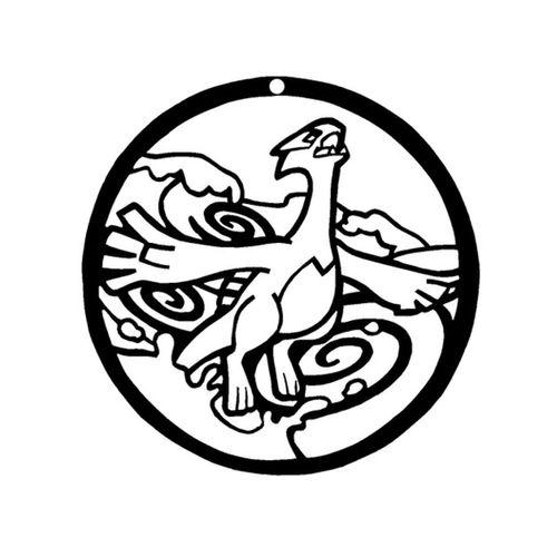 2D Lugia Süs 3D Baskı (Bu ürün Sadece Plastik parçadır - Almadan Önce Soru Sorabilirsiniz)