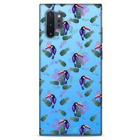 Frutix Ananas 02 Samsung Galaxy Note 10 Plus Kılıf Desenli Silikon