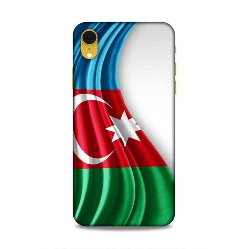 Apple iPhone XR Uyumlu Kılıf Azarbaijan (21) Koruyucu Kapak Bayrak