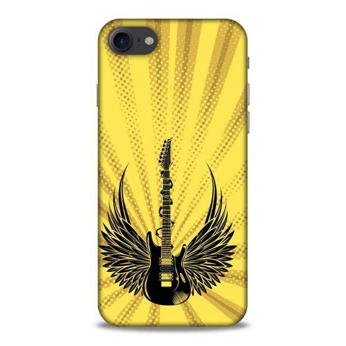Lopard Apple Iphone 7 Uyumlu Kılıf Tattoo's (41) Tank Kılıf Gitar Dövmesi