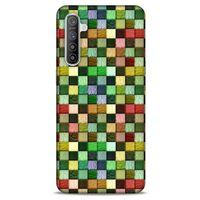 Oppo Realme XT Kılıf Patchwork (50) Shockproof Kılıf Karışık Renkli