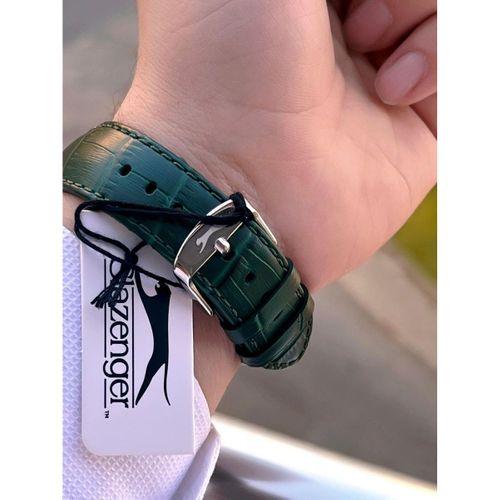 Slazenger Deri Kordon İç Fonksiyonları Aktif 10 Atm Suya Dayanıklı Erkek Kol Saati ESL.09.2494.2.02