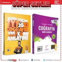 Benim Hocam 2023 TYT Coğrafya Konu ve Karekök Soru Bankası Seti 2 Kitap