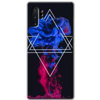 Galaxy Note 10 Plus Kılıf HD Desen Baskılı Arka Kapak - Mekanik Duman 1 + Kırılmaz Cam