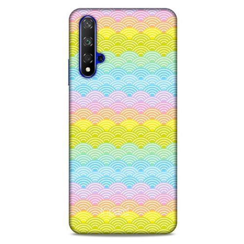 Huawei P Smart S Y8P Kılıf Pastel Renkler (1) Kılıfı Karışık Renkli