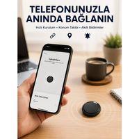 Airtag Akıllı Eşya Takip Cihazı Apple Ve Android Uyumlu Uzun Pil Ömürlü