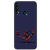 Huawei Y6P HD Baskılı Kılıf + 9D Tam Ekran Koruyucu - DeadPool 3