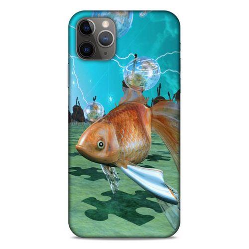 Lopard Apple Iphone 11 Pro Max Uyumlu Kılıf Manipülasyon ☻ (29) Arka Koruma Kılıfı Baskılı