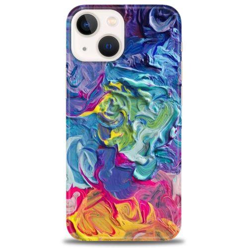iPhone 14 Kılıf HD Baskılı Kılıf - Colors + Tam Ekran Koruyucu
