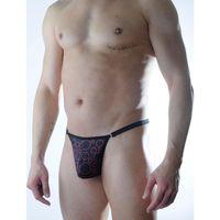 Erkek Daire Desenli Metalli Tanga