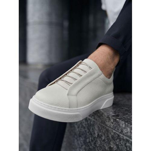 BA0581 Erkek Sneaker Günlük Casual Spor Beyaz Ayakkabı