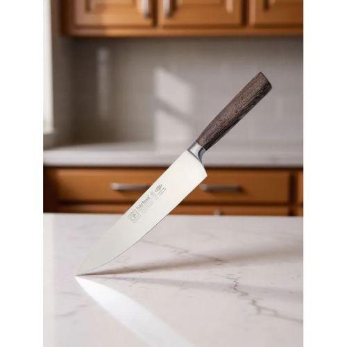 Sürbisa Sürmene 61340 Sıcak Dövme Şef Bıçağı Zeytin Saplı Ahşap 22,5 Cm