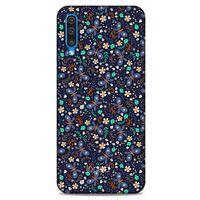 Samsung Galaxy A30s Kılıf Kelebek Etkisi (8) Baskılı Kılıf Turkuaz Beyaz