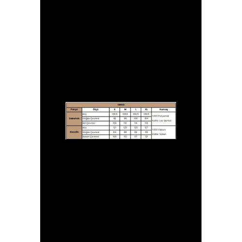 Dantelli Ve Dekolteli Saten Sabahlık Takımı