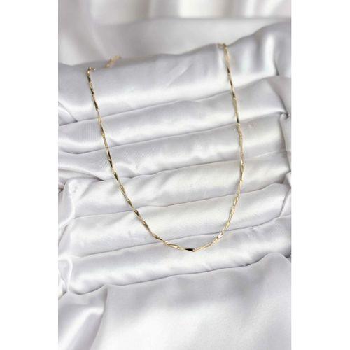 14K Gold Renk Kaplama CM Kadın Kolye