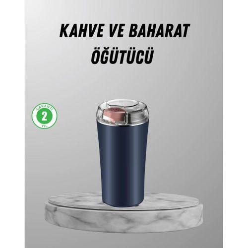 Elektrikli Kahve Ve Baharat Öğütücü – Güçlü Motor, Paslanmaz Çelik Gövde, Kolay Temizlik