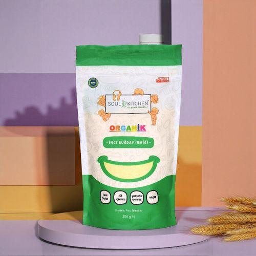 Organik İnce Buğday İrmiği 250gr (bebek irmiği)