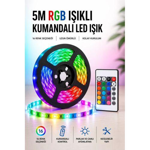 5m Rgb Işıklı Her Ortama Uygun Led Işık