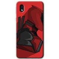 Samsung Galaxy A01 Core Kılıf Baskılı Kapak - DeadPool +Tam Kaplayan Mat Seramik