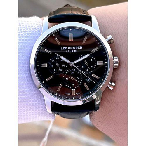 Lee Cooper Deri Kordon İç Fonksiyonları Aktif 5 Atm Suya Dayanıklı Erkek Kol Saati ELC.08186.351