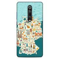 Xiaomi Mi 9T Kılıf Almanya (2) Kabı Harita