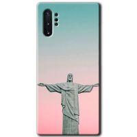 Potkal Hediye Fabrikası Samsung Galaxy Note 10 Plus Kılıf HD Desen Baskılı Arka Kapak - Rio