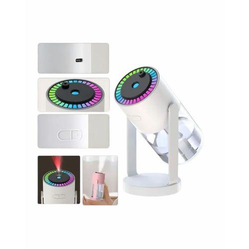 Araç Ve Ev İçin Hava Nemlendirici Projektörlü Sessiz Buhar