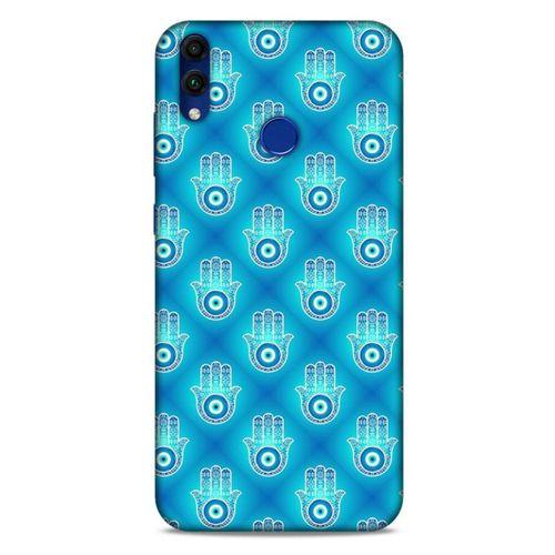 Nazarium (7) Desenli Silikon Kapak Huawei Honor 8C Kılıf