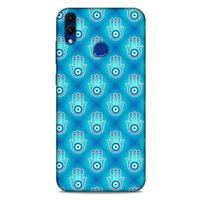 Nazarium (7) Desenli Silikon Kapak Huawei Honor 8C Kılıf